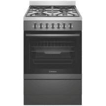 Westinghouse 60cm Freestanding Cooker Dark Stainless Steel