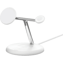 Belkin BoostCharge Pro 3-in-1 Mag Charge Stand Qi2 15W White