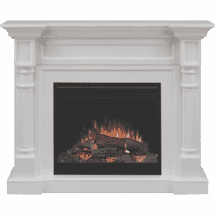 Dimplex 2kW Winston Mantle Electric Fireplace - White