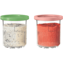 Ninja 2 x 700ml NC501 Creami Deluxe Tubs And Lids